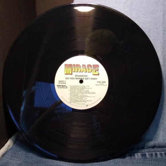 Shannon Do You Wanna Get Away? 1985 Vinyl Record - Picture 3 of 4